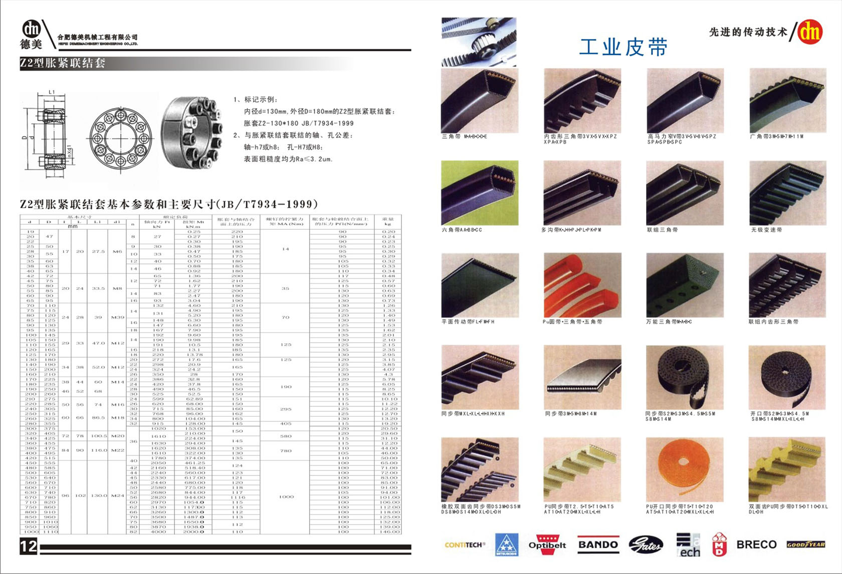 平面?zhèn)鲃?dòng)帶FL.FM-FH